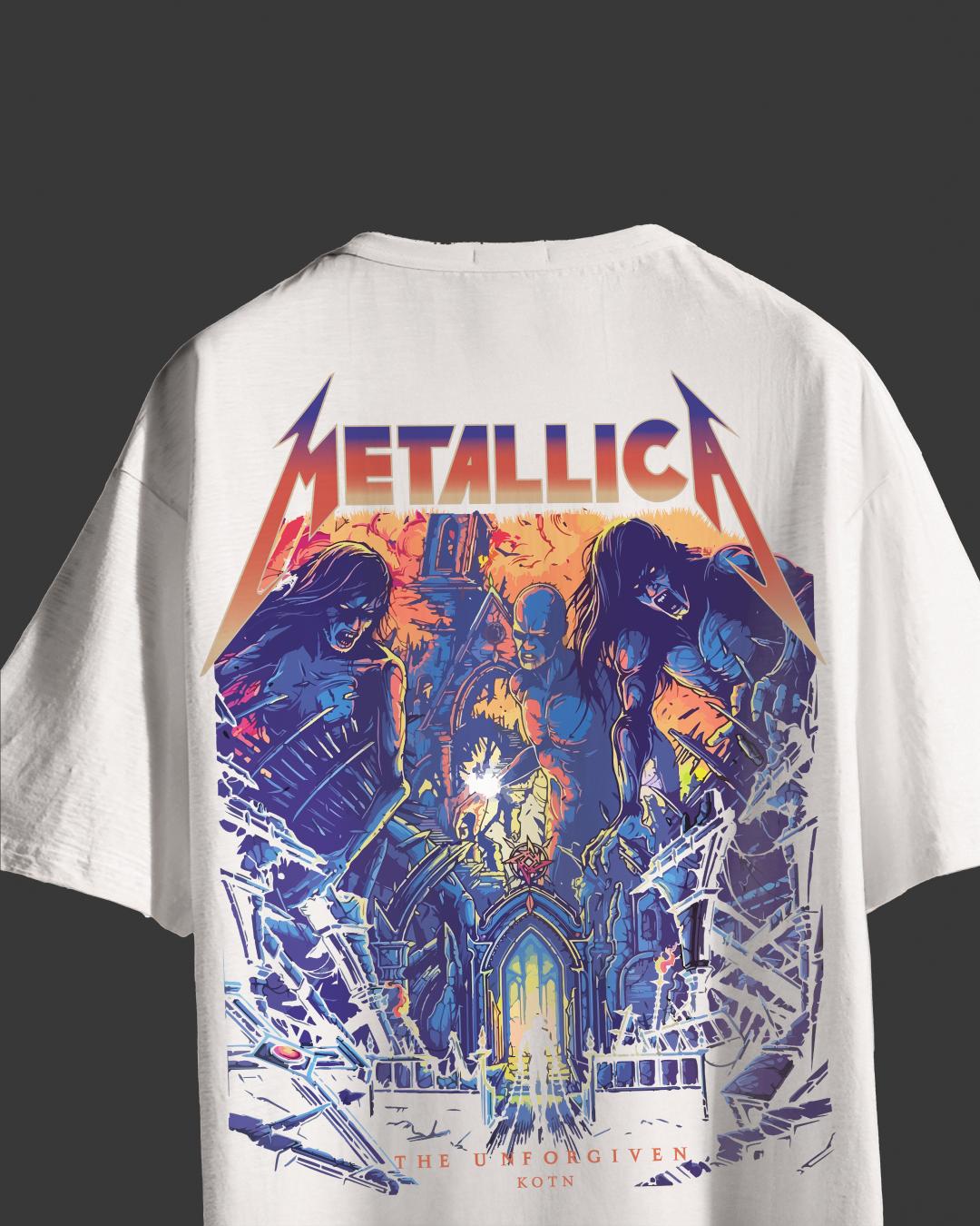 METALLICA OVERSIZED T SHIRT