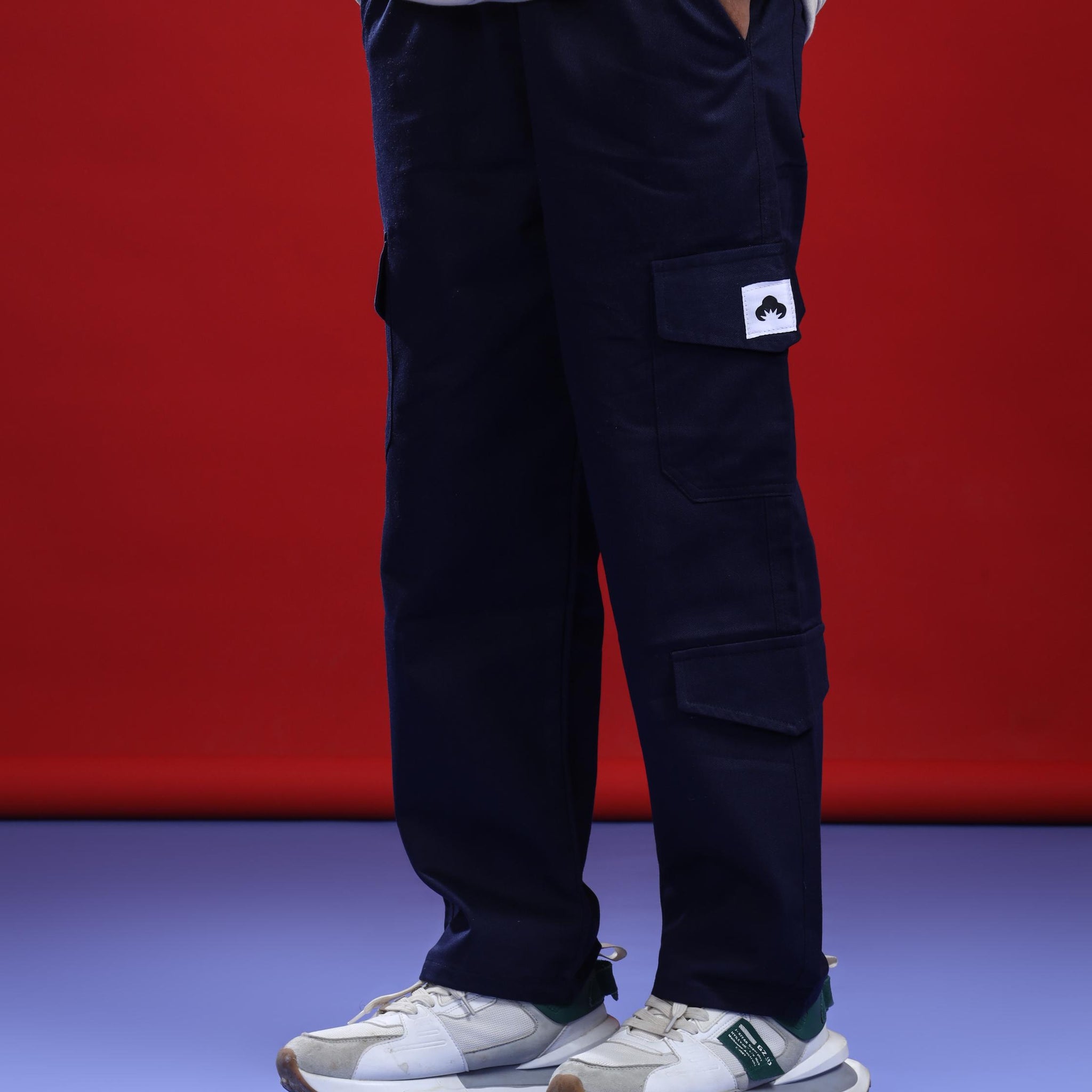 BLUE CARGO PANT