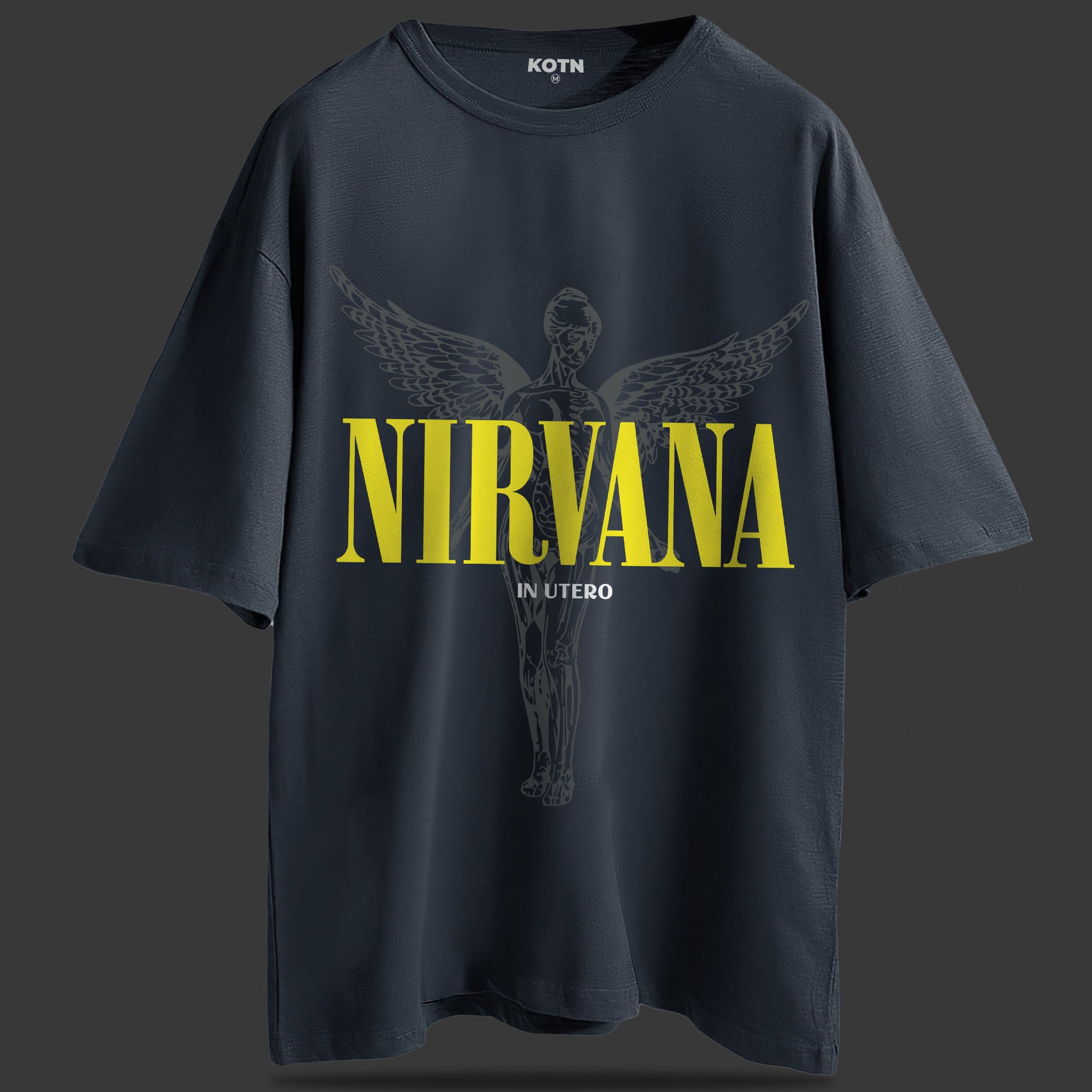 NIRVANA IN UTERO OVERSIZED T-SHIRT