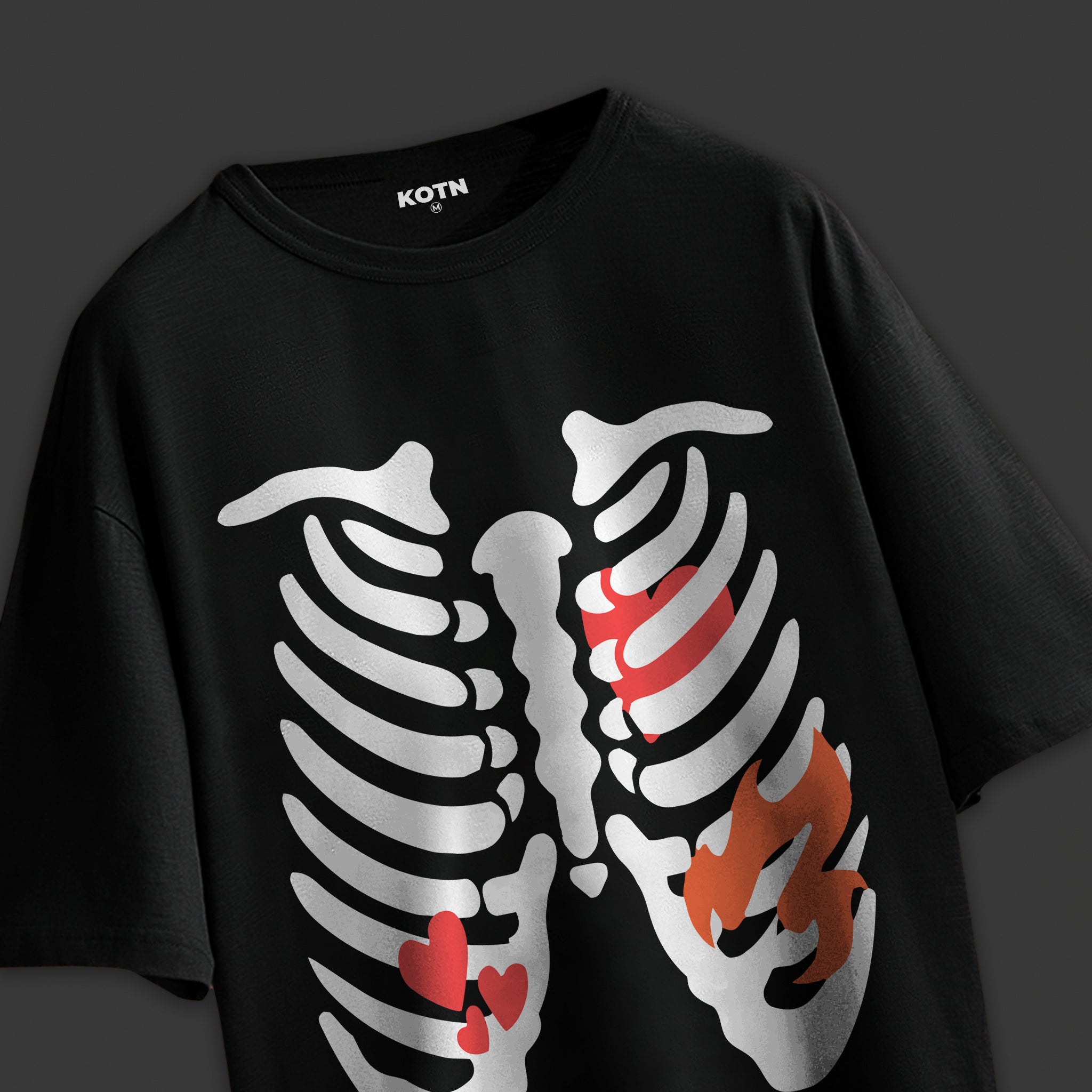 SKELETON OVERSIZED T-SHIRT