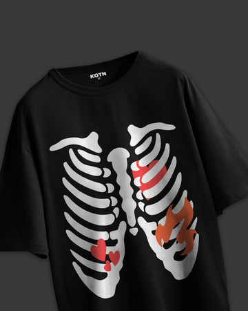 SKELETON OVERSIZED T-SHIRT