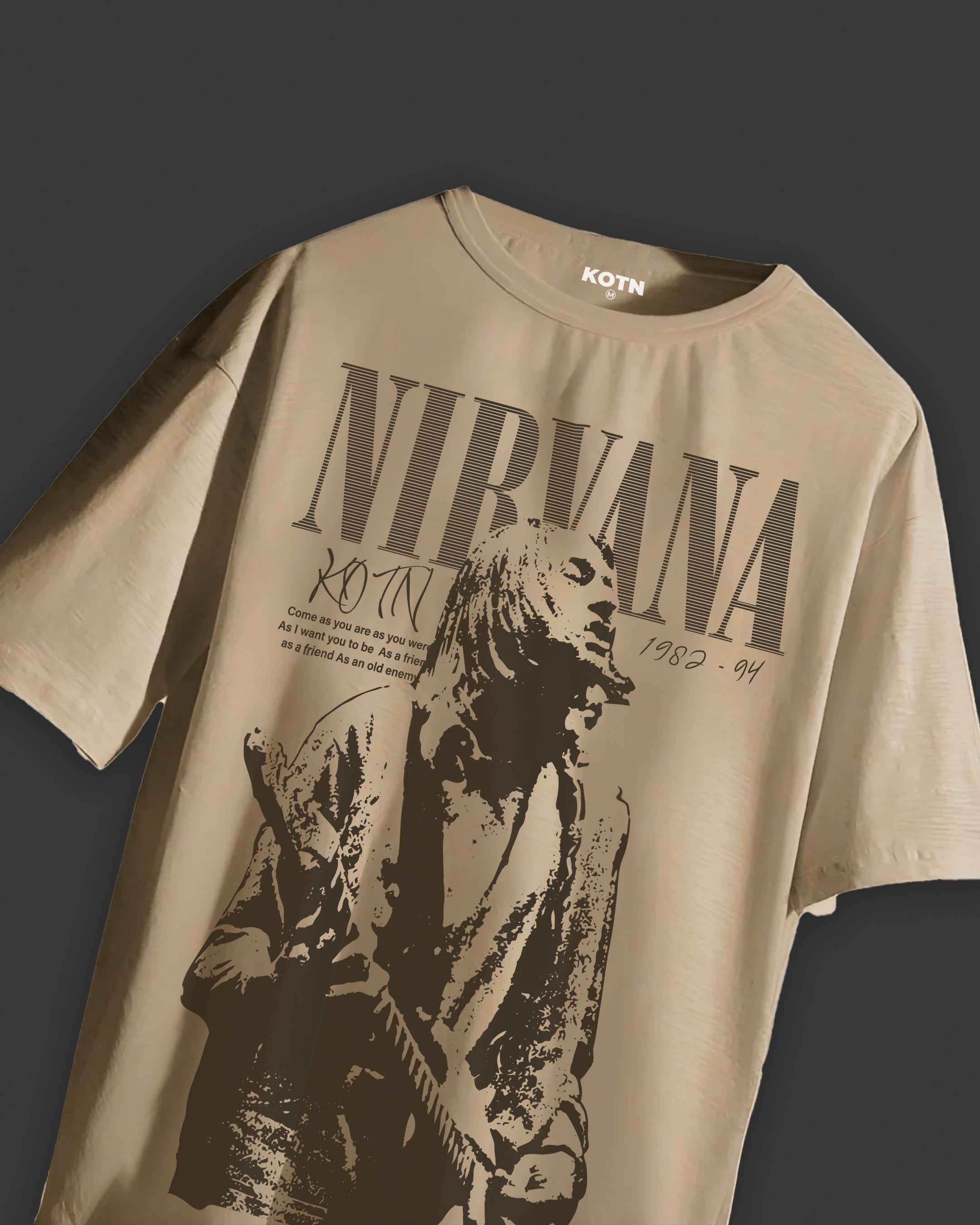 NIRVANA OVERSIZED T SHIRT