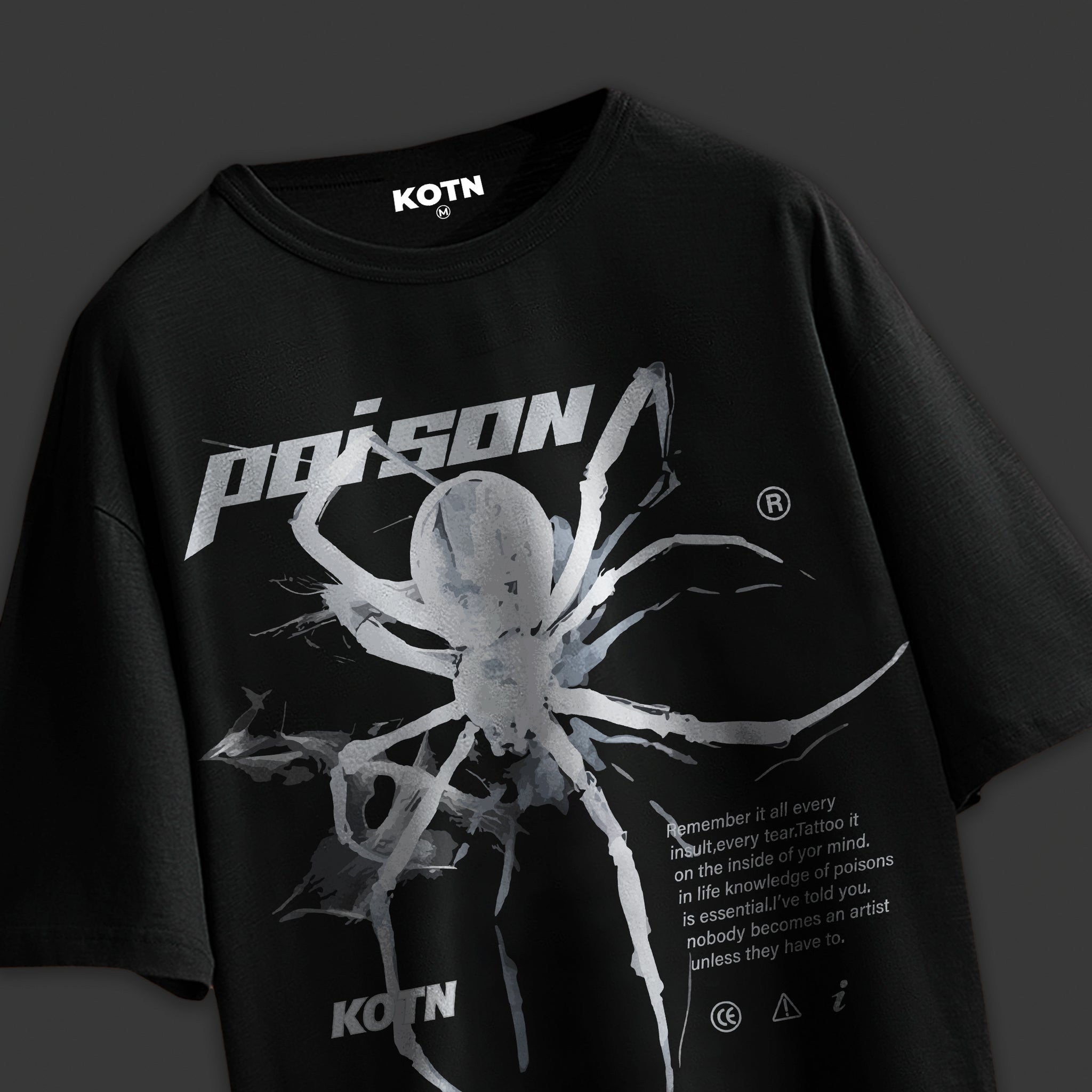 POISON OVERSIZED T-SHIRT