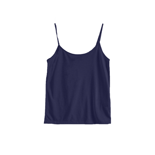 Navy Blue Basic Camisole | Online Clothing Store | Kotton Fruit